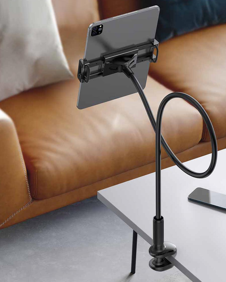 Lamicall Gooseneck Tablet Mount Holder for Bed - Flexible Tablet Arm Clamp - Image 7