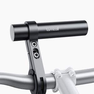 Lamicall Bike Handlebar Extender 4 Long Aluminum Alloy Handlebar Extension