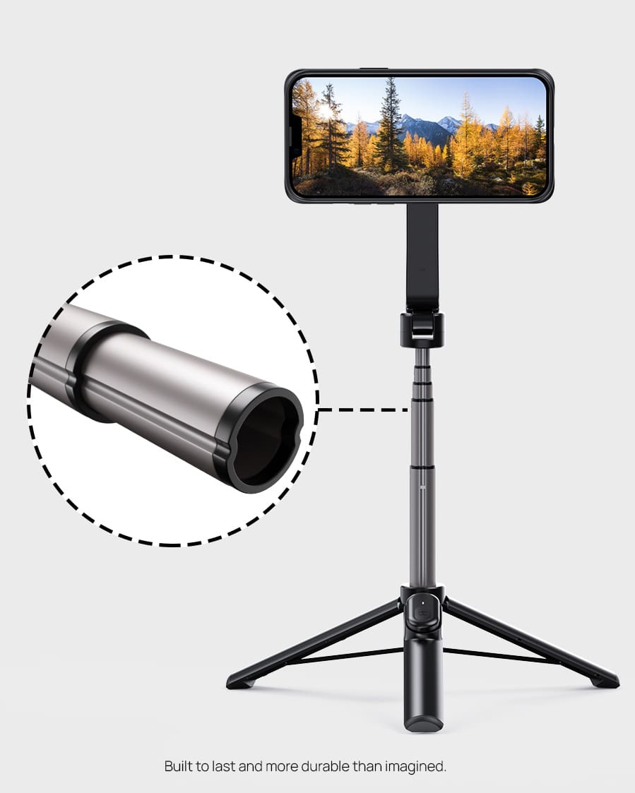 Selfie Stick with Wireless Remote. Magnetic Phone Tripod Stand for Livestreming. Video Recording - Image 17