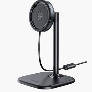 Magnetic Wireless Charging Stand. Desktop Magsafe Charger Kit for iPhone & Android with 15W & 2M USB-C