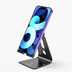 Lamicall Adjustable Cell Phone Stand. Aluminum Desktop Phone Dock Holder. Office Accessories