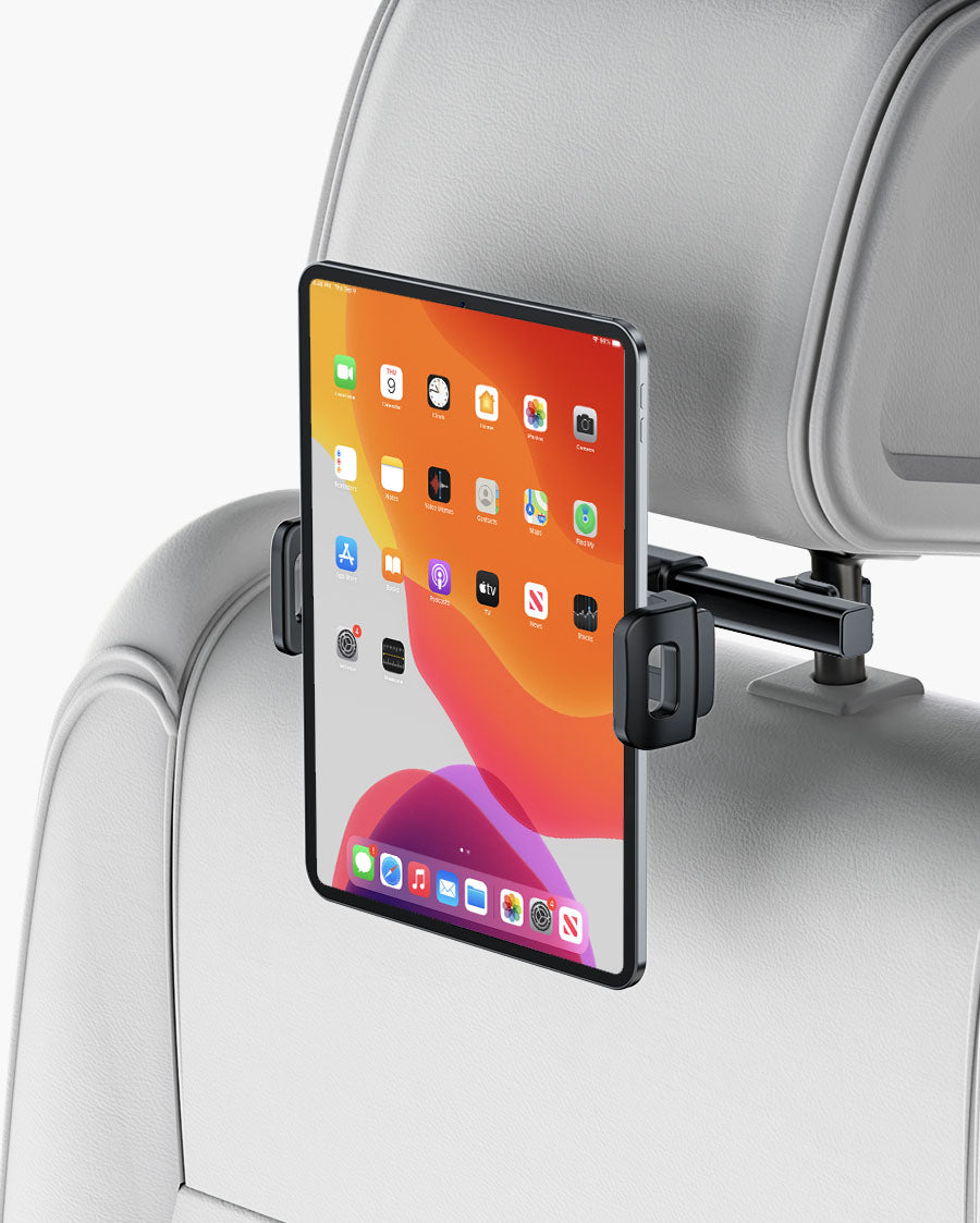 Lamicall Car Tablet Mount. Headrest Tablet Holder - Car Back Seat Travel Tablet Stand for Kids