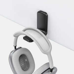 Lamicall FoldableHeadphone Stand. Sticky Headset Hanger Under Desk