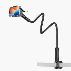 Lamicall Gooseneck Phone Holder - [Newest Nylon Braided] Flexible Arm Overall Length 38inch
