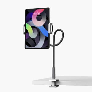 Lamicall Gooseneck Tablet Holder Stand - Flexible Arm Clip Tablet Mount for Kindle. Switch