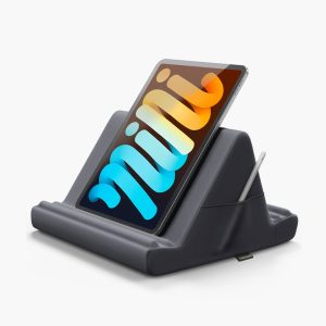 Lamicall Tablet Pillow Holder Stand Soft Pad Dock for Lap. Bed and Desk with Pocket & 4 Viewing Angles