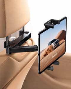 Lamicall Foldable Clip Car Headrest Tablet Holder