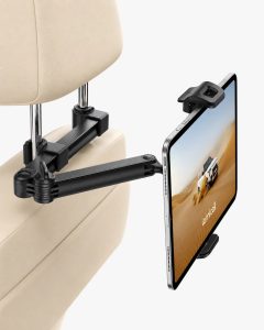 Lamicall Lockable Foldable Clip Car Headrest Tablet Holder