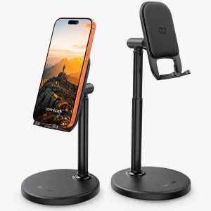Lamicall Height Angle Adjustable Sturdy Desktop Phone Holder