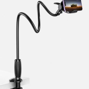 Lamicall Gooseneck Phone Holder for Bed Upgraded Stable Clip